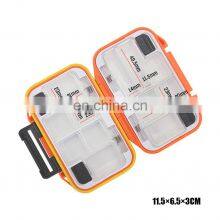 Amazon Popular 3 Sizes 4 Colors Fishing Storage Two Sides Waterproof Box Accessories Fly Fishing Tackle Lure Box thumbnail-4
