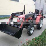 Mini Tractor Backhoe Loader Lawn Tractor Mini Front End Loader for Sale thumbnail-6