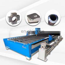 Big size plasma cut machinery 2x6m  table pipe cnc plasma cutting machine for tube and plate