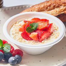 800 мл индивидуально-печатаемые экологически чистые водонепроницаемые одноразовые чашки из багассы (500 штук в коробке) thumbnail-3