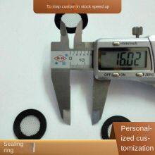 Yufeng 1-inch Rubber Gasket With Filter Screen Pad, Dn15 Rubber-edged Water Meter Filter Screen Sheet, 304 Filter Screen, 40 Mesh, Sealed and Elastic thumbnail-3