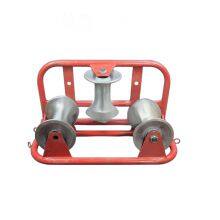 High-Strength Aluminum Cable Pulley 5-50T - For Power Transmission/Telecom Underground Trench Laying thumbnail-3