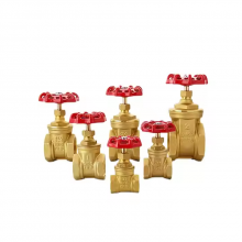 Brass Gate Valve Threaded Connection 1/2 - 4 Inch Durable and Customizable OEM ODM High Quality Brass Gate Valve thumbnail-1