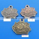 Father Christmas Reindeer Vintage Necklace Tags Hang thumbnail-1