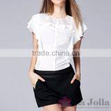 2016 Summer Fashion Lady Chiffon Short Sleeve T-shirt 155 thumbnail-2