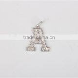 Fashion 925 Sterling Silver 26pcs Letter Alphabet Initial Bling Bling Pendants thumbnail-4