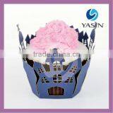 Castle Style for Halloween Celebration Cupcake Wrapper