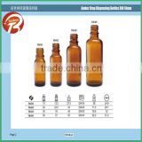30ml e liquid empty glass bottle from China alibaba