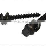 High Grade Square Head Track Spike Railway Screw Spike Rail Coach Screw Spike China Manufacurer thumbnail-2