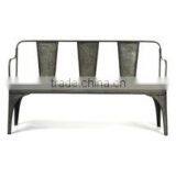 Retro Classic & Vintage Style Iron Back Bench