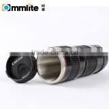 Small Black 2 Generation Stainless Steel Camera Lens Mug Cup for Canon 70-200MM thumbnail-4