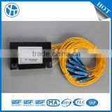 High quality ABS box 1X32 optic fiber splitter of PLC types