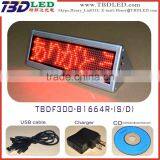 Direct Manufacturer led desk messahe board/promotion led desk message sign/high-definition LED desk board