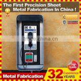 2014 Hot Sale Professional Customized Metal Telephone Booth Cabinet Manufacturer