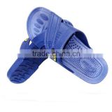 ESD pu slipper soft blue/white/black