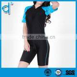 Windproof Waterproof Black and Flower Printed Zipper Jumpsuits Neoprene Diving Suit thumbnail-2