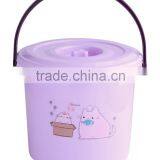 Kitty Pattern Water Bucket With Lid -7L thumbnail-3
