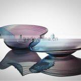 Hand Made Colored Glass Plate thumbnail-1