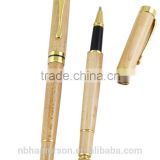 half wooden pen/wooden pen/eco pen/solid wooden pen/wooden roller pen