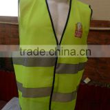 printing safety vest green reflective traffic vest emergency reflective vest
