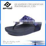 2014 Women Best Choice Latest Stylish Flip Flops Flashing Party Shoe