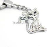 Personalised Fashion Cute Cat Shaped Keychain thumbnail-2