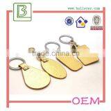 Gold Leather Keychain Holder For Wholesale thumbnail-4