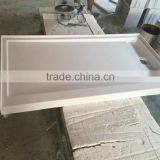 Low Profile American Style Solid Surface Shower Pan Whole Sale thumbnail-1