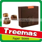 350g art paper box for chocolate, candy gift packaging