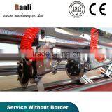 Manual Operate Import & Export Carton Box Forming Manufacture Corrugated Cardboard Thin Knife Slitting the Edge Machine thumbnail-3