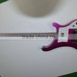 4 string electric bass guitar ricken for backer bass guitar set-in neck metallic color can custom