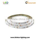 SMD3014 Led Strip Light Yellow Color 204led/m Strip Light Non-waterproof With CE&Rohs