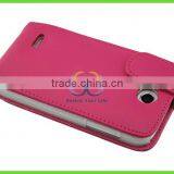 Pink Leather Mobile Phone Casen for Htc Skin
