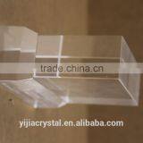 Yijia Crystal Glass Blank Noted Cube thumbnail-3