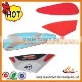 High quality metal tag with adhesive on back