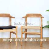 Vintage Solid Wood Chair, Replica Design Chair Ash Wood Scandinavian President Chairs thumbnail-3