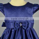 High Quality Full Length Ankles Girls Dress Korean Kids Dress Sleeveless Bow Sash Childrens' Wear thumbnail-5