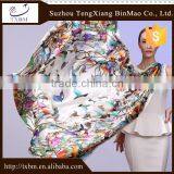 Coloeful Design for 100% Silk Square Scarf,16 Mm, Crepe thumbnail-1