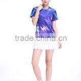 New Style Professional Customized ,Badminton Wear Shirt WS-16222 thumbnail-4