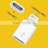 Wholesales MFi Certified 8 Pin C48 Tip to Micro Usb 5 Pin Adapter ABS for Phone Cable thumbnail-1