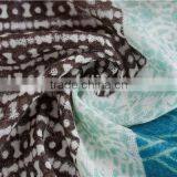 Patchwork Printed Wool Scarf thumbnail-3