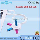 2015 New & Cheap 4 Ports USB 2.0 Hub With Led Light