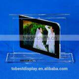 2016 Hottest Selling High End Rotating Glass Photo Frame, Panel Frame