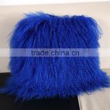 Wholesale price Home decorative real fur pillow cover for sale