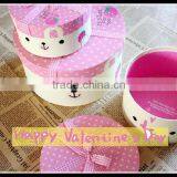 Custom Made Exquisite Round Cute Gift Boxes for Sale