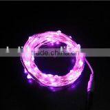 10M 100LED Copper String Lights With Power Adapter for Christmas Parties Weddies thumbnail-1