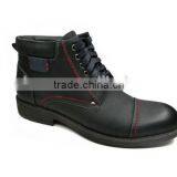 Mens PU Cheap Work Boots Camper Boots With Outsole thumbnail-1