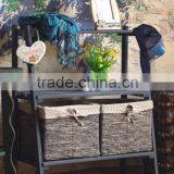 Dusty Blue Home Storage Shelf thumbnail-1