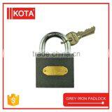 Safety 3 Iron Keys Lock Grey Iron Padlock Iron Gate Door
