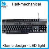 Adjustable Backlit Gaming Keyboard_professional Half Mechanical Keyboard Quality Choice thumbnail-2